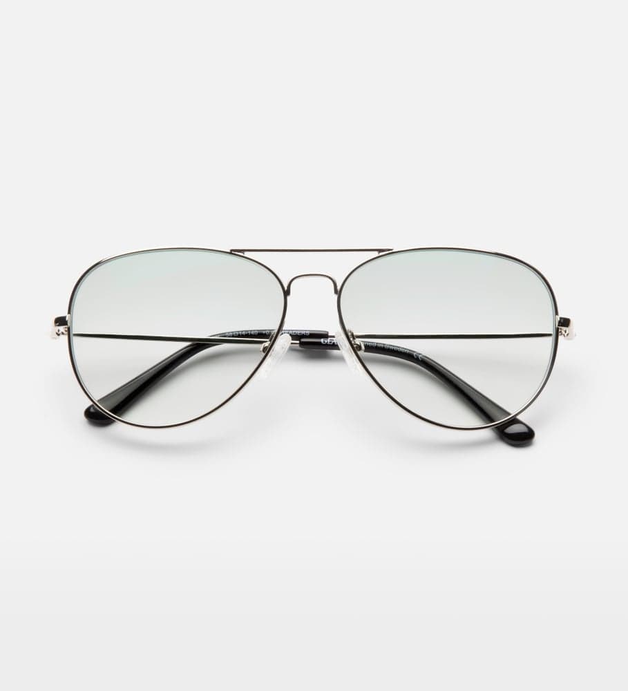 Edda Silver Tinted Green