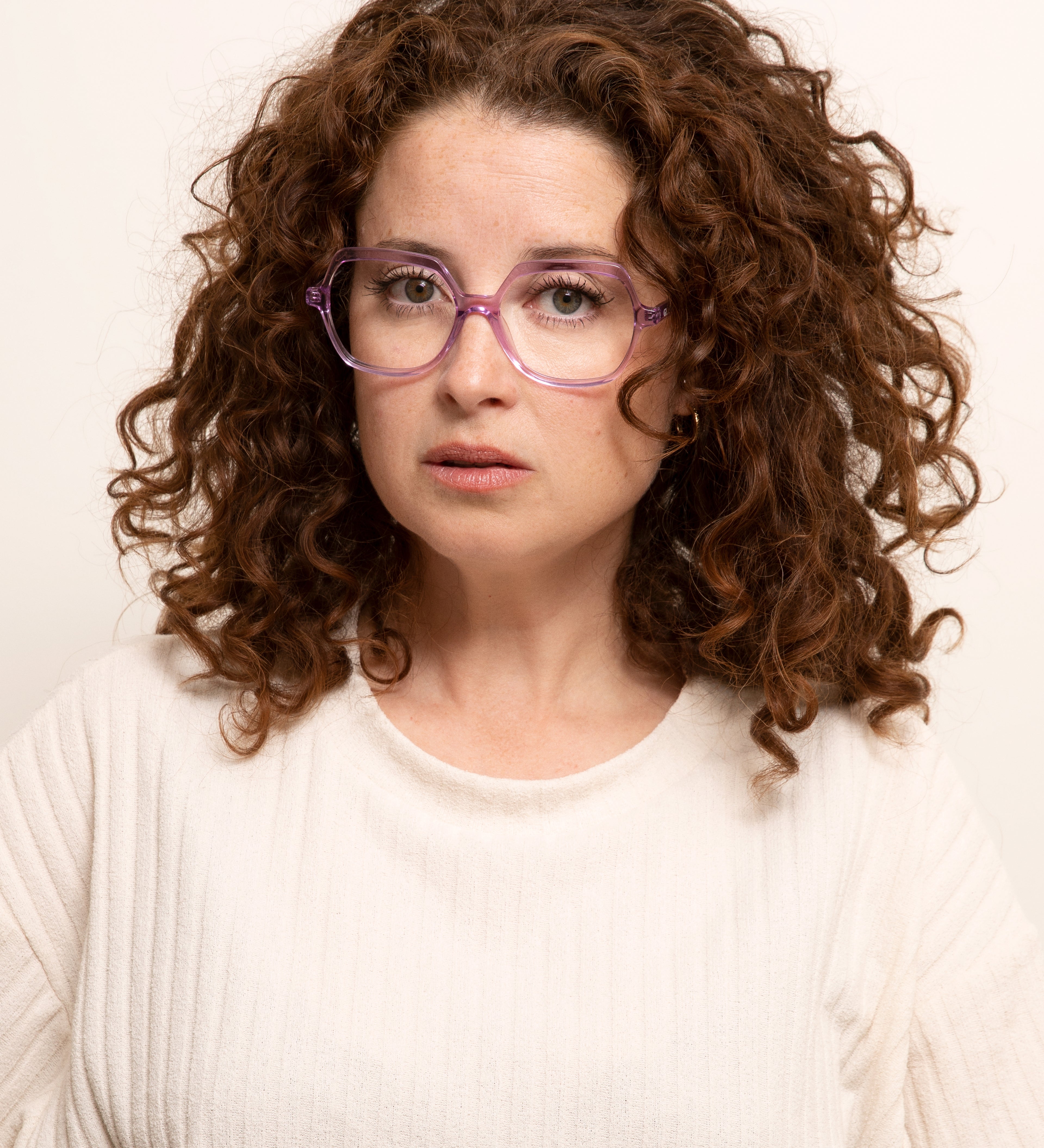 Andrea Purple Blue Light