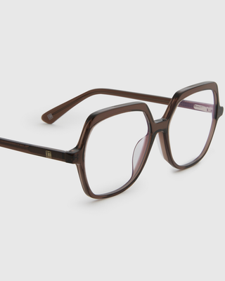 Andrea Dark Brown Lesebrillen