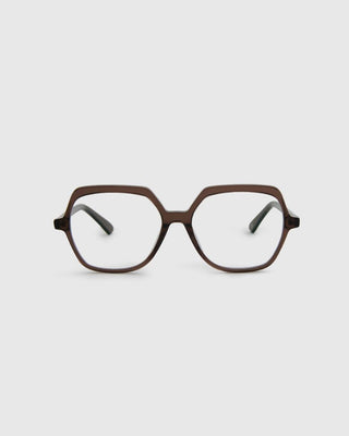 Andrea Dark Brown Lesebrillen