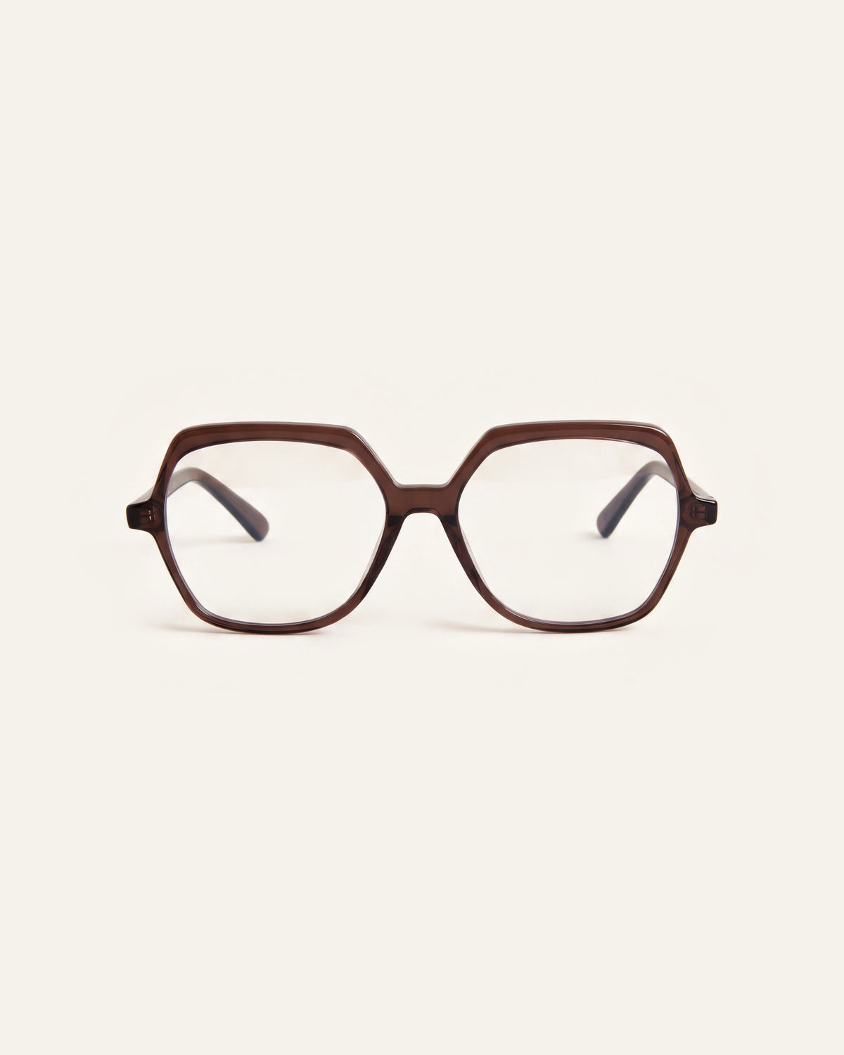 Andrea Dark Brown Blue Light, front