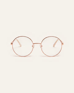 Grace Rose Gold Blue Light