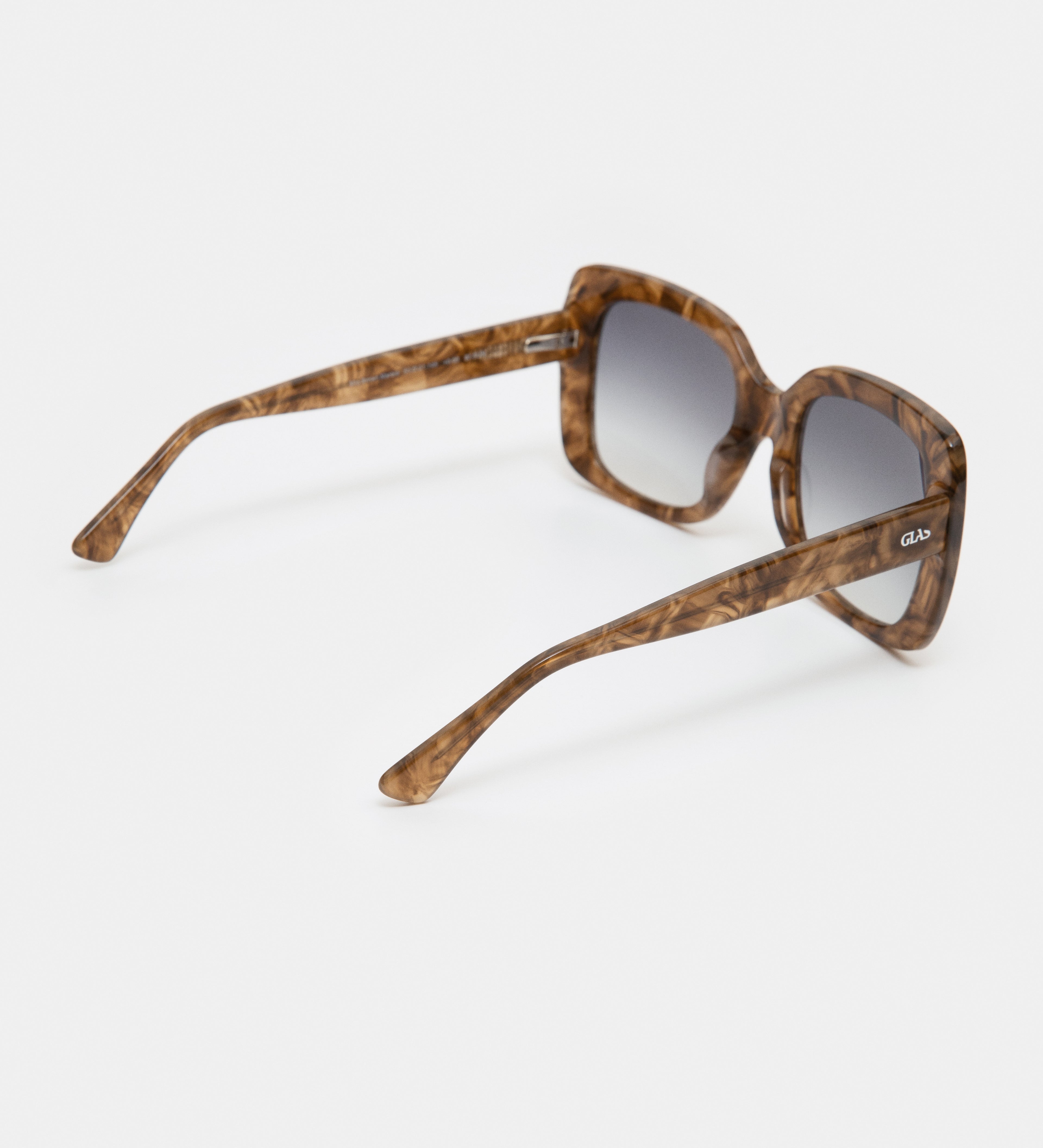 Mio Brown Marble Sunglasses