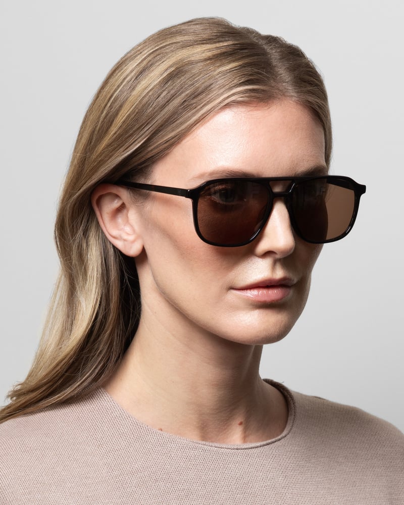 Robyn Turtle Brown Sunglasses
