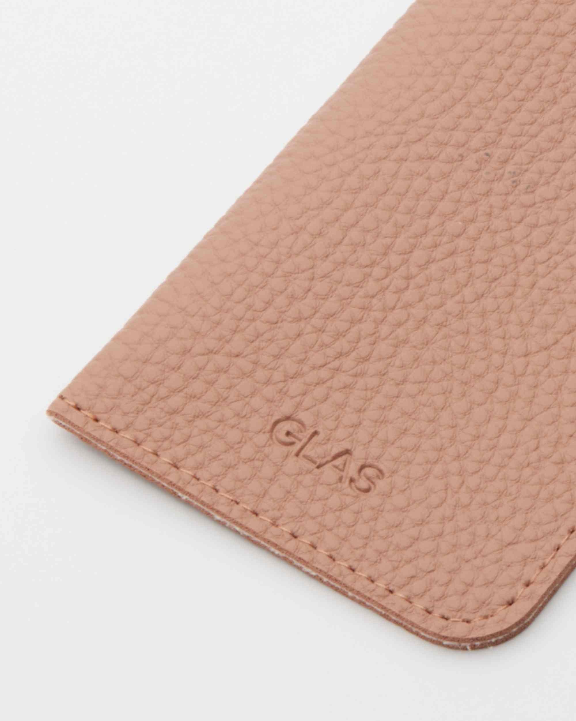 Vegan Leather Sleeve Taupe